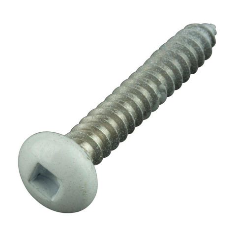 red sheet metal screws|white stainless steel wood screws.